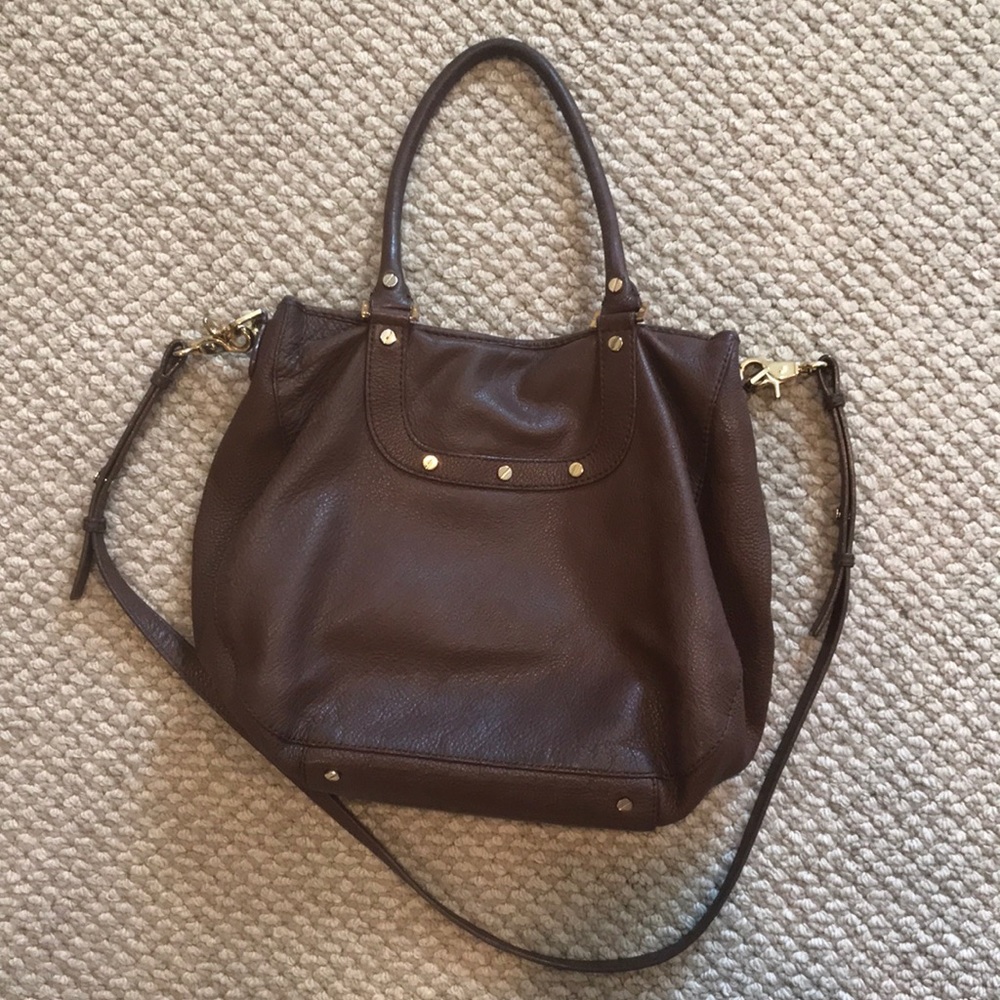 Tory Burch Amanda Hobo BROWN - Picture 2 of 3